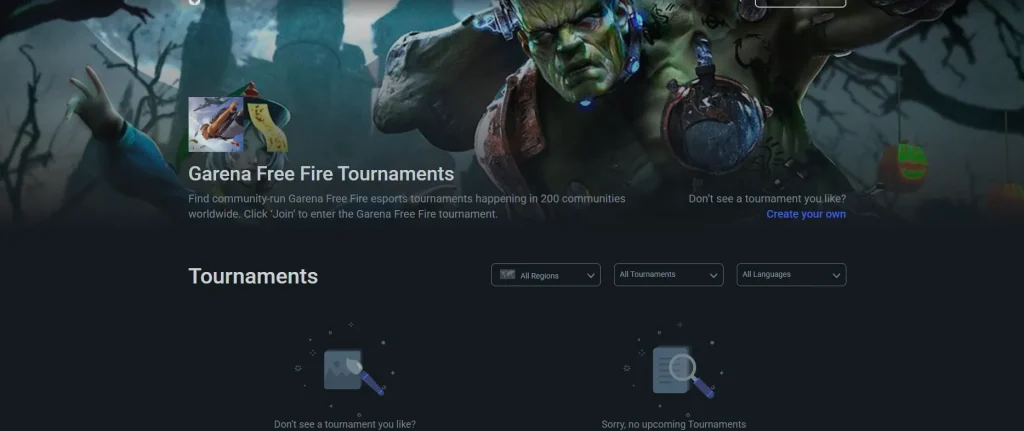freefire esports photo banner