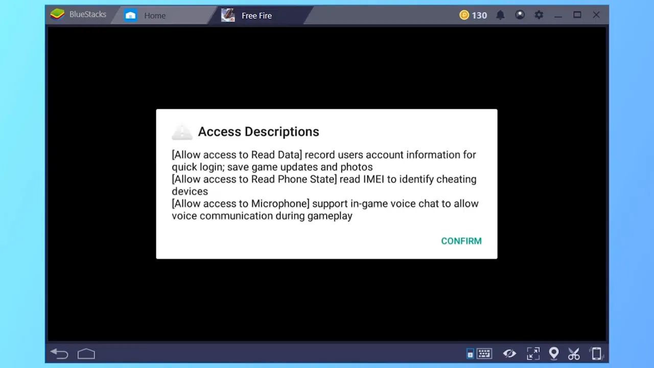 BlueStacks interface