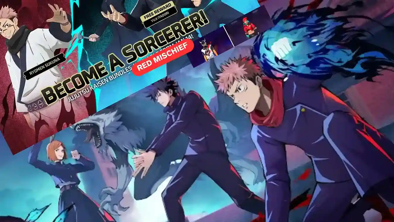 6 Jujutsu Kaisen return in Free Fire