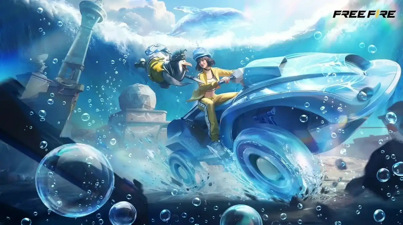 Free Fire OB53 undersea amphibian vehicle reward skin
