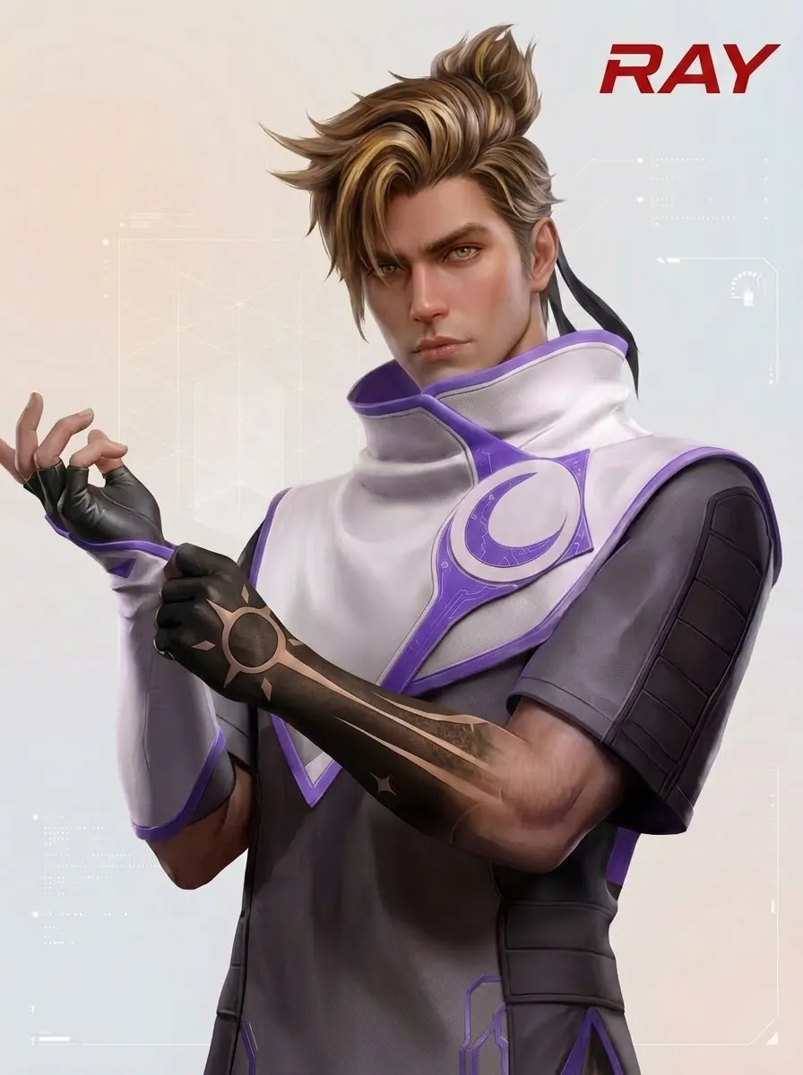 Ray OB53 character in Free Fire Advance Server