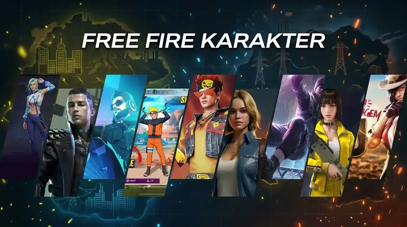 Banner Daftar Karakter Free Fire