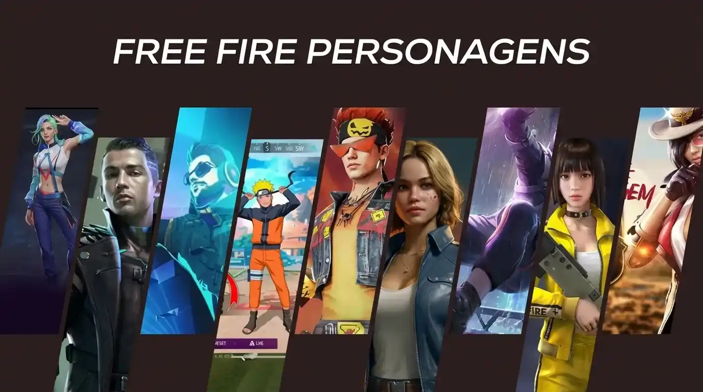 Lista completa de personagens do Free Fire