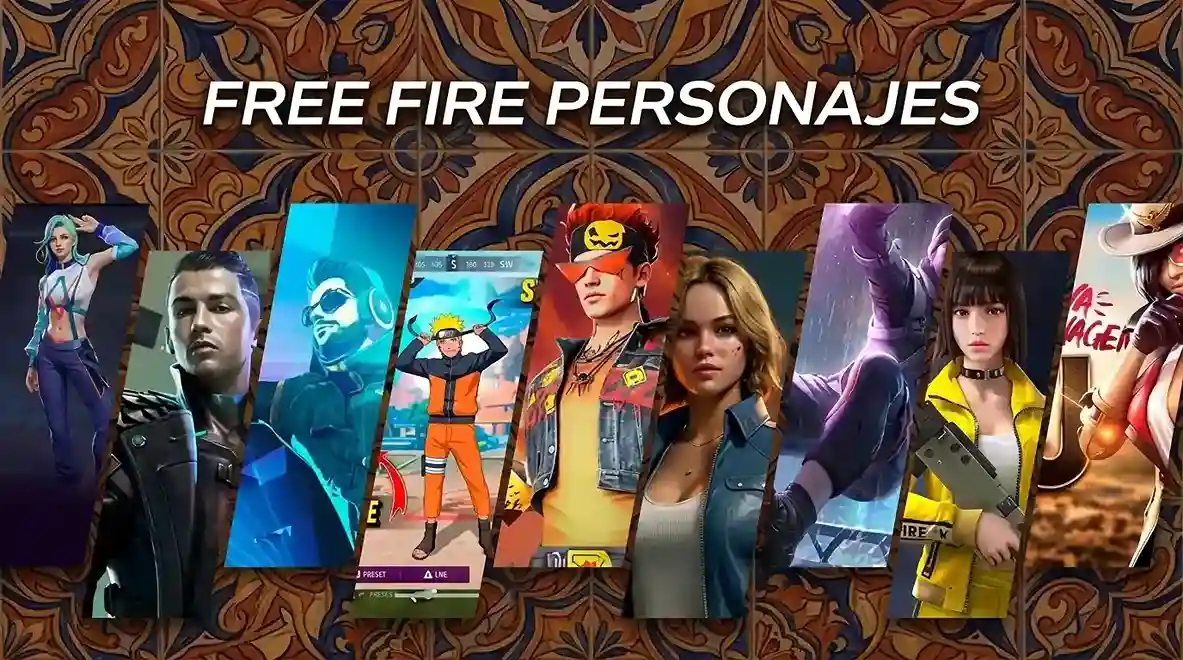 Free Fire Characters List Banner