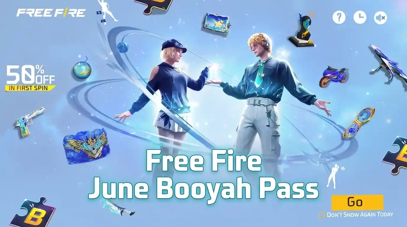 Free Fire June 2026 Booyah Pass galactic theme