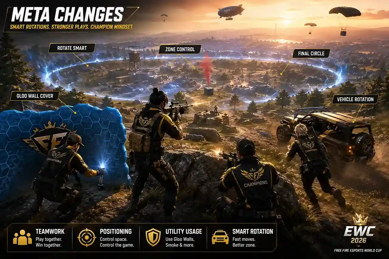 Free Fire Esports World Cup 2026 meta changes