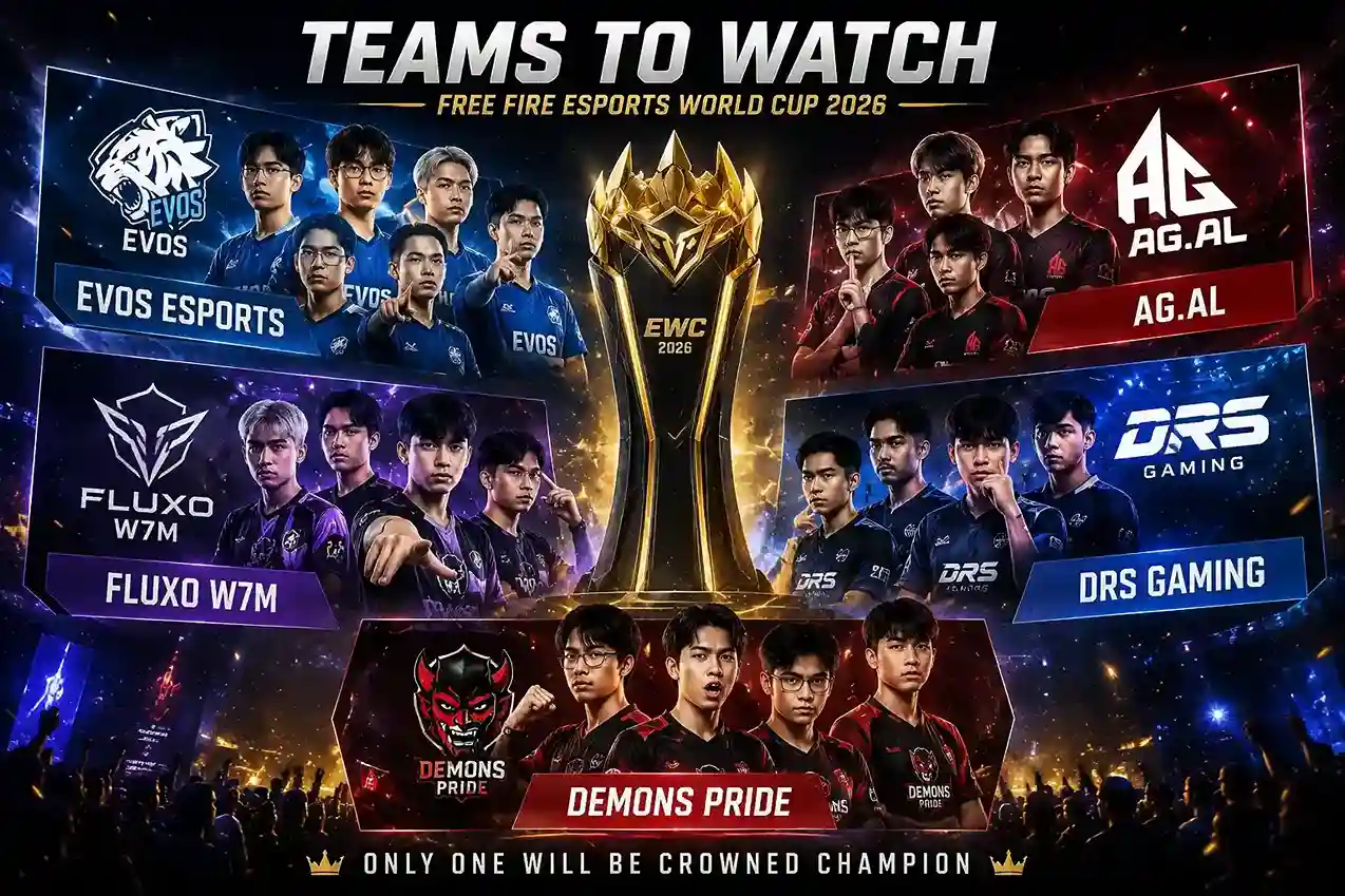 Teams to watch at the Free Fire Esports World Cup 2026